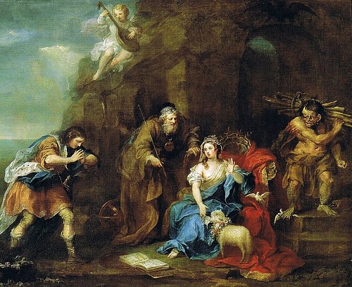 Ferdinand Courting Miranda