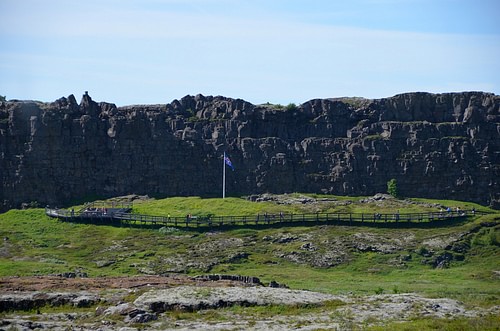 Logberg – Althing Meeting Place at Thingvellir, Iceland