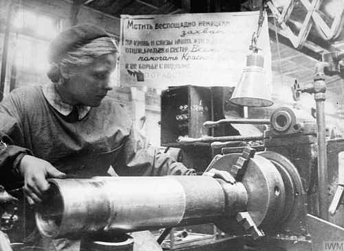 Armaments Factory in Leningrad in WWII
